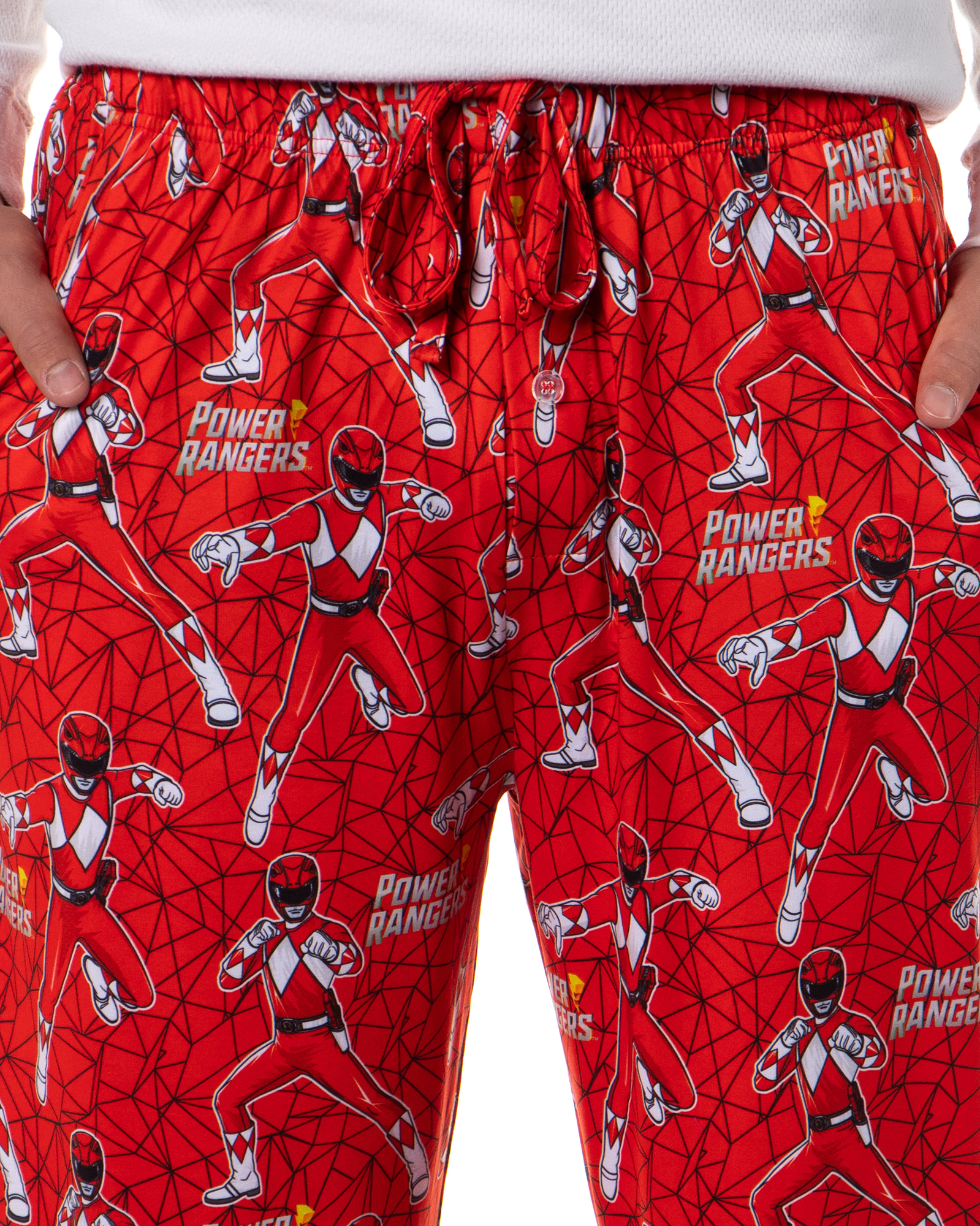 Power Rangers Multiple Sizes Family Sleep Tossed Print Pajama Pants - Picture 22 of 27