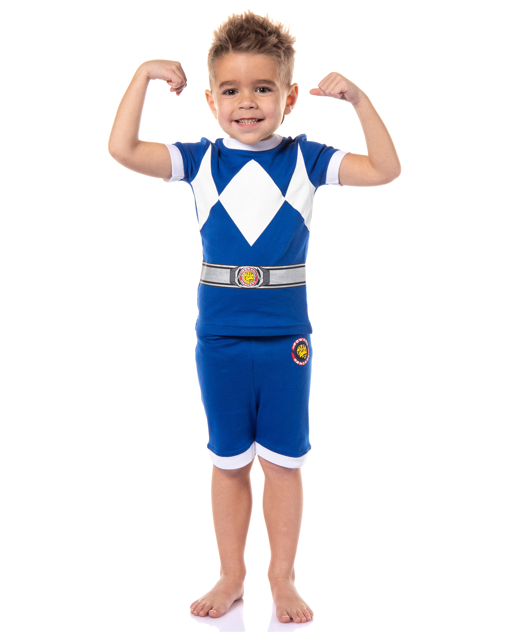Power Rangers Kids' Character Tight Fit Pajama Short Lounge Set - Picture 8 of 27