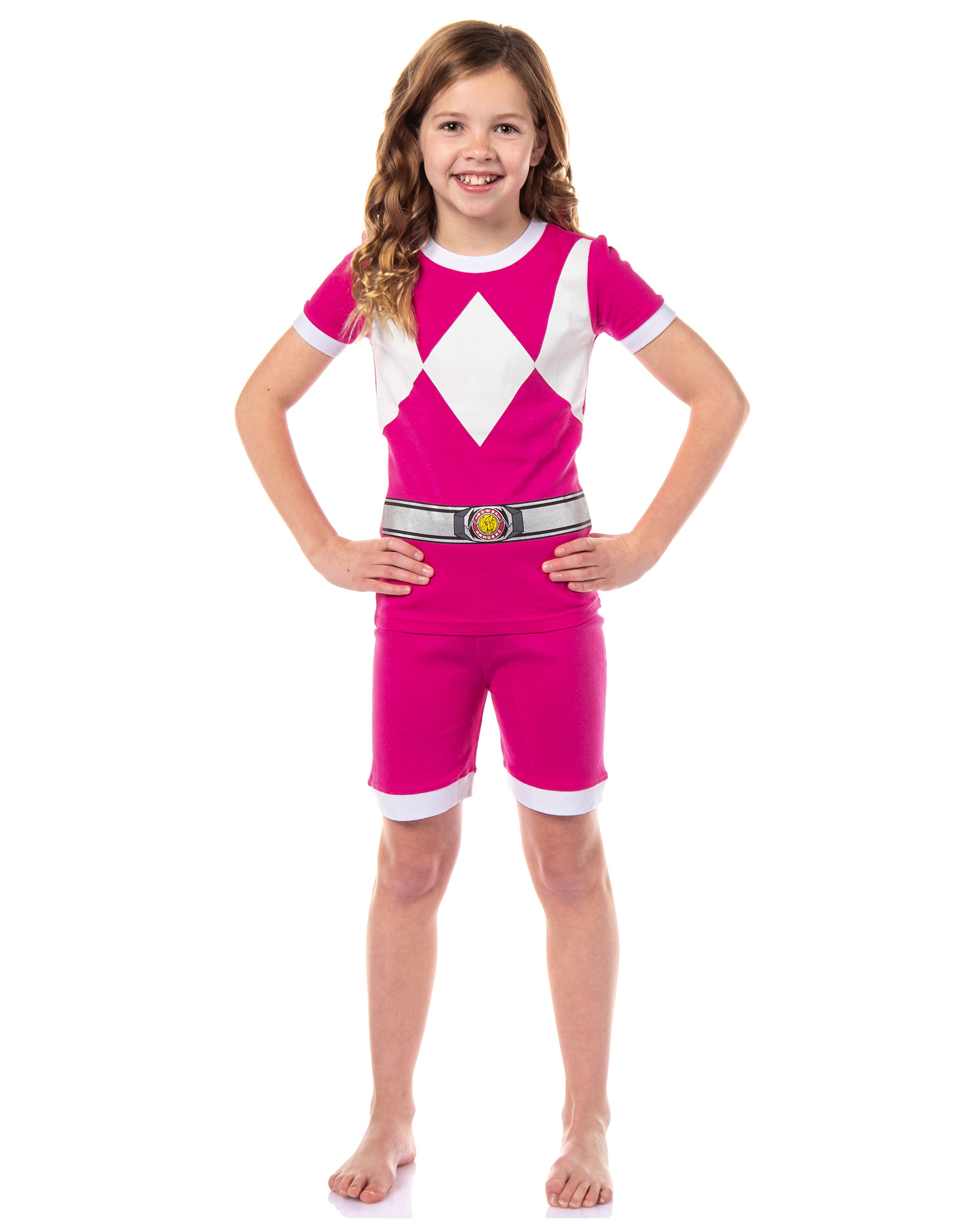 Power Rangers Kids' Character Tight Fit Pajama Short Lounge Set - Picture 19 of 27