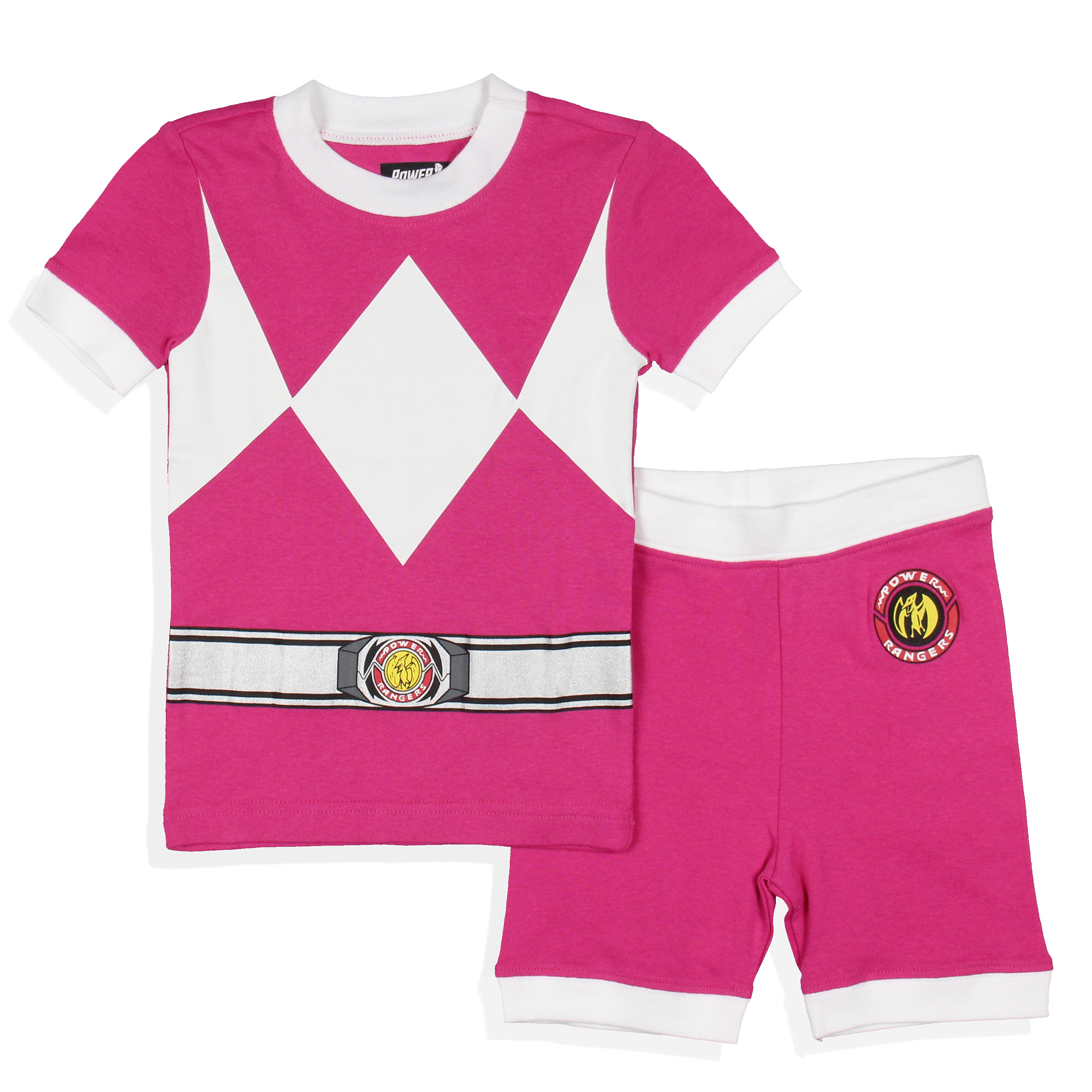 Power Rangers Kids' Character Tight Fit Pajama Short Lounge Set - Picture 20 of 27