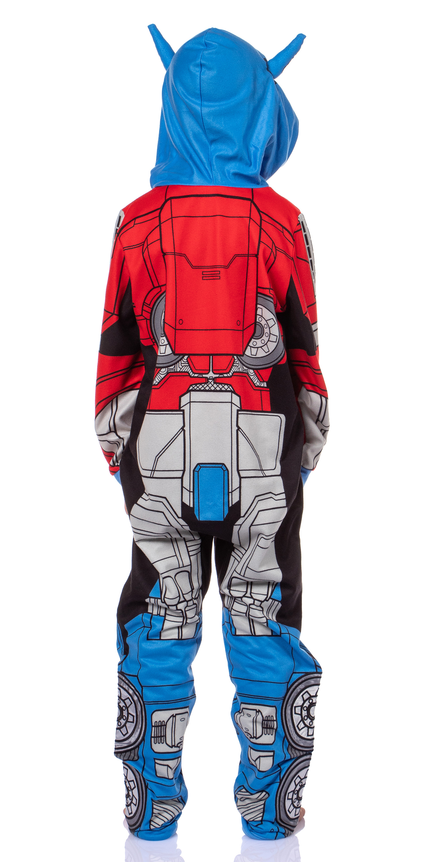 Transformers Boys' Retro Union Suit One Piece Pajama - Picture 11 of 19