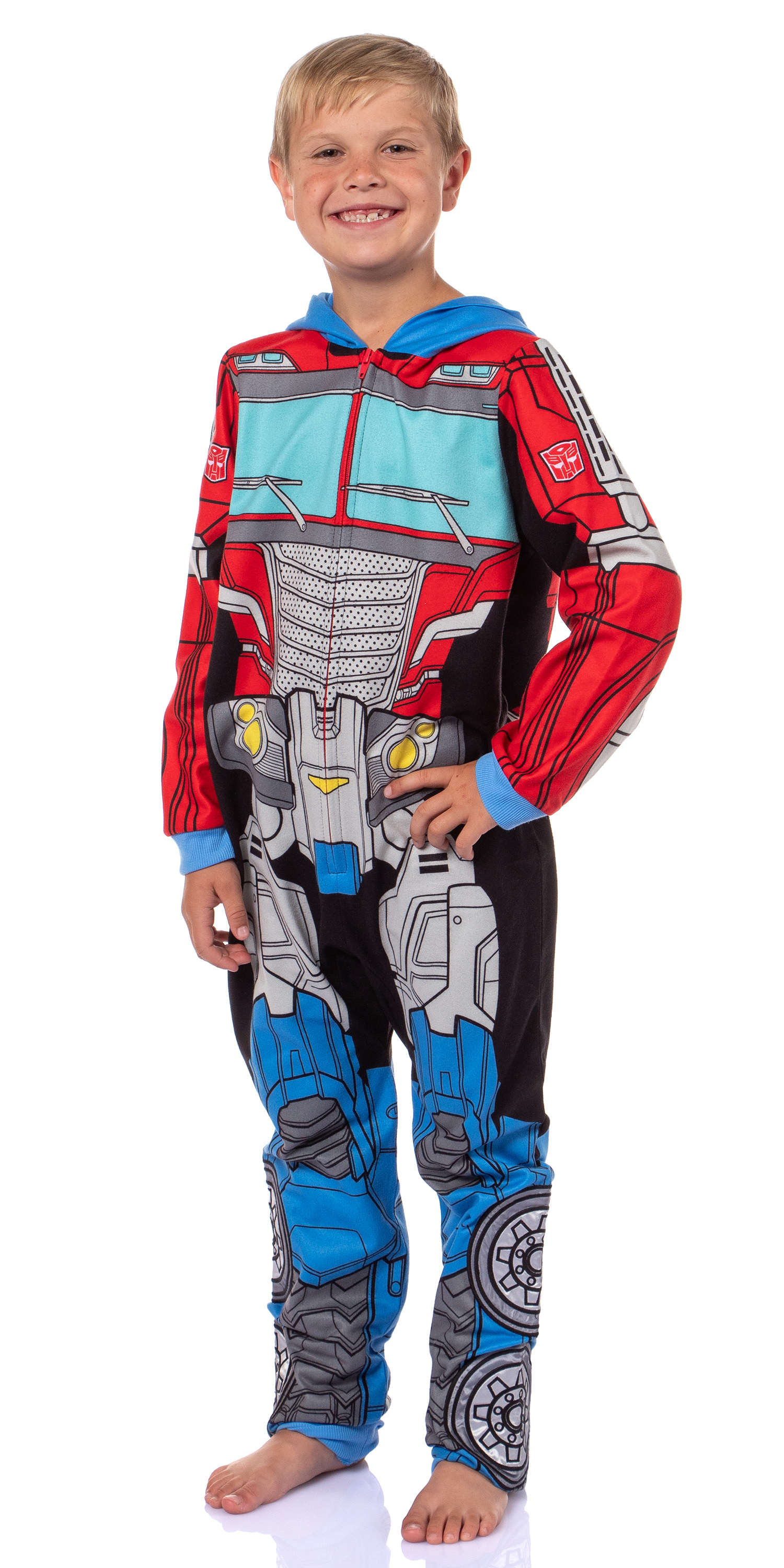 Transformers Boys' Retro Union Suit One Piece Pajama - Picture 12 of 19