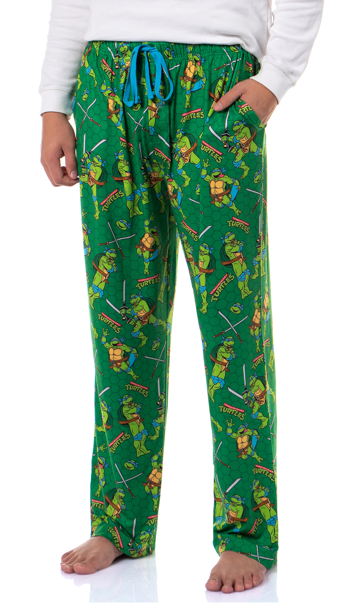 Teenage Mutant Ninja Turtles Herren Pyjamahose mit Wurfdruck (Donatello, S) - Bild 17 von 22