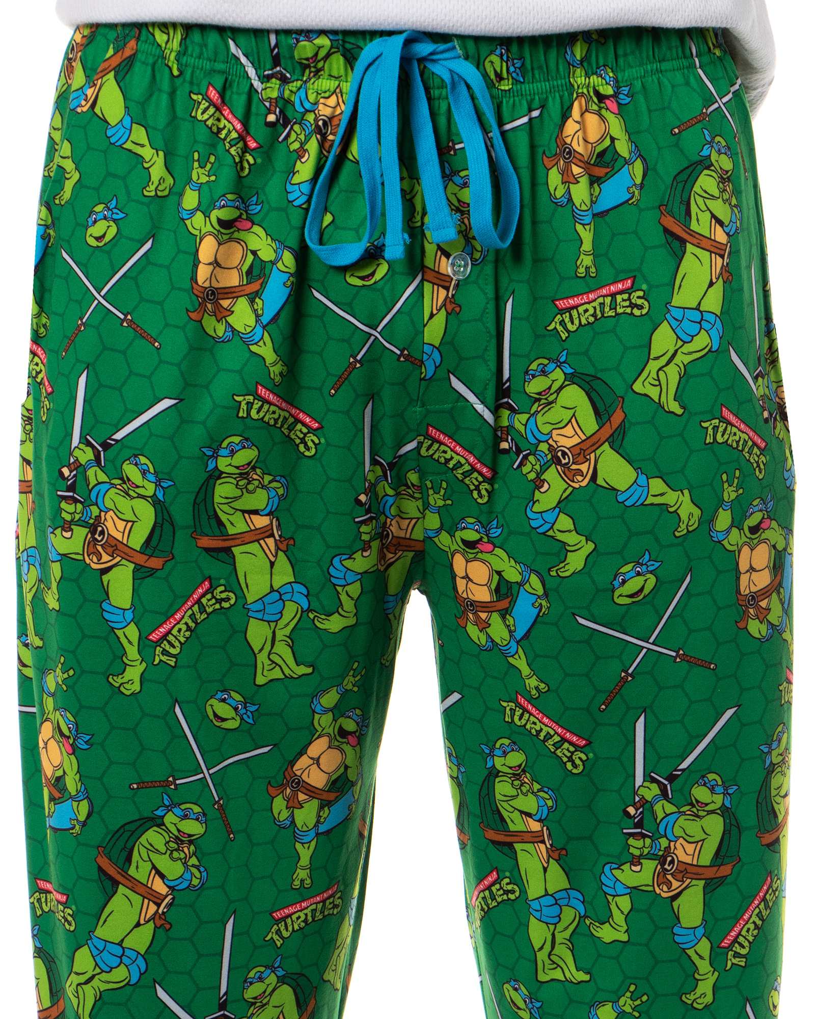 Teenage Mutant Ninja Turtles Herren Pyjamahose mit Wurfdruck (Donatello, S) - Bild 19 von 22