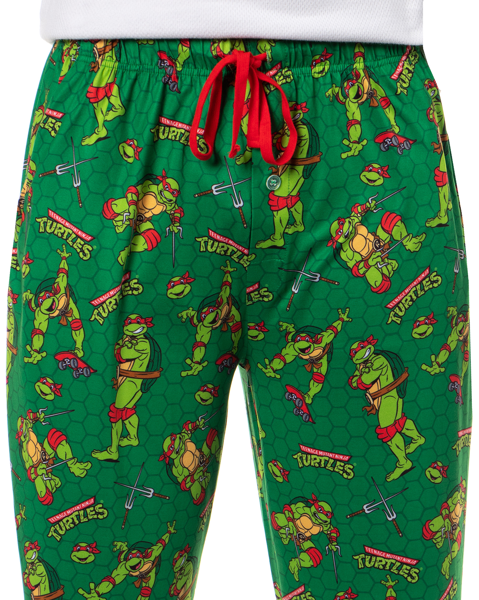 Pantalones de pijama para dormir Teenage Mutant Ninja Turtles para hombre con estampado en relieve - Imagen 15 de 21