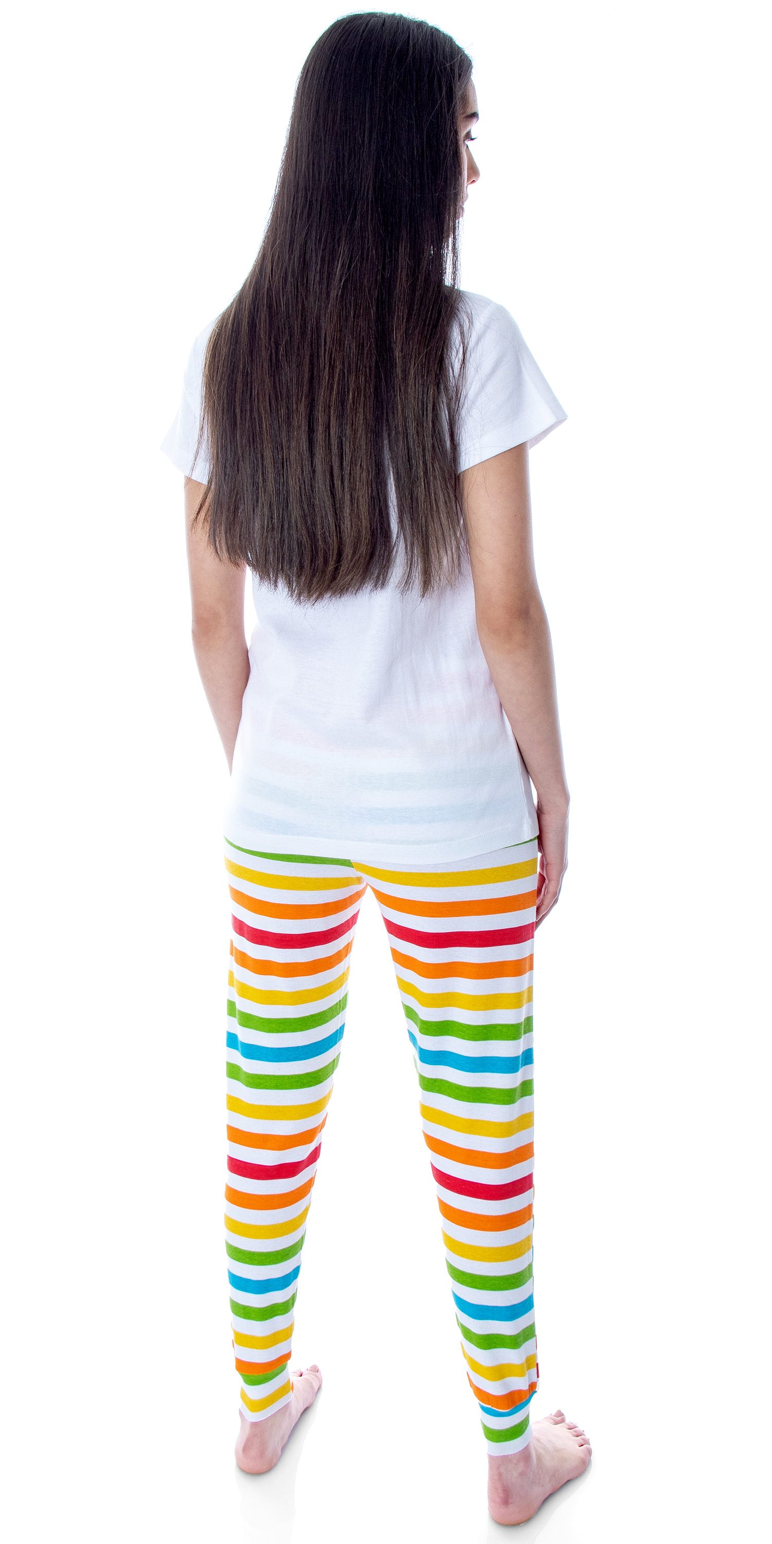 Sesame Street Vintage Character Rainbow Mommy and Me Matching Pajamas (Mommy, - Picture 5 of 12
